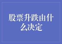 股票升跌之谜：解密市场波动的核心力量