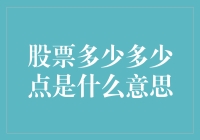 股票市场江湖秘籍：如何解读多少点？