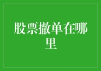 股票撤单在哪里：步入专业投资交易的必修课