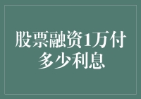 股票融资1万元付多少利息：解析利息支付的复杂性