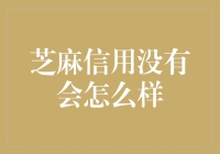 芝麻信用没有会怎么样：对社会信用体系的影响与反思