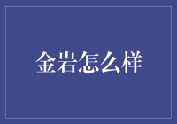 金岩怎么样？ 一篇帮你揭秘的深度分析