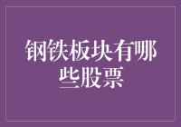 从钢铁侠到钢铁股：钢铁板块那些不得不说的故事