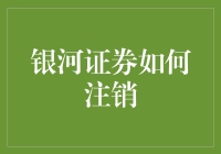 银河证券注销指南：如何优雅地摆脱股市的烦恼