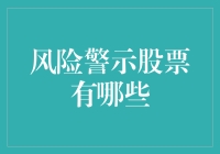 风险警示股票的风险点分析与投资策略